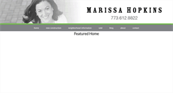 Desktop Screenshot of marissahopkins.com